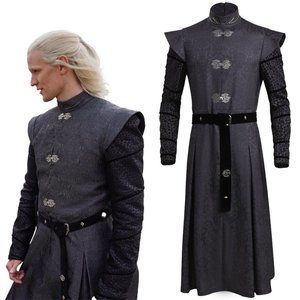 House of the Dragon Daemon Targaryen Costume Halloween Man Game of Thron…